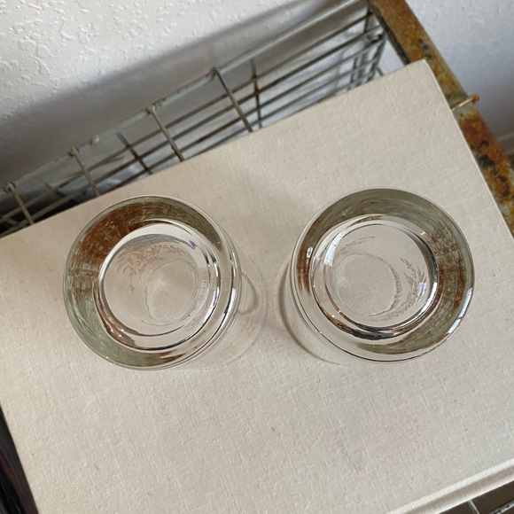 Midcentury Gold Glasses (2) - Picture 6 of 6